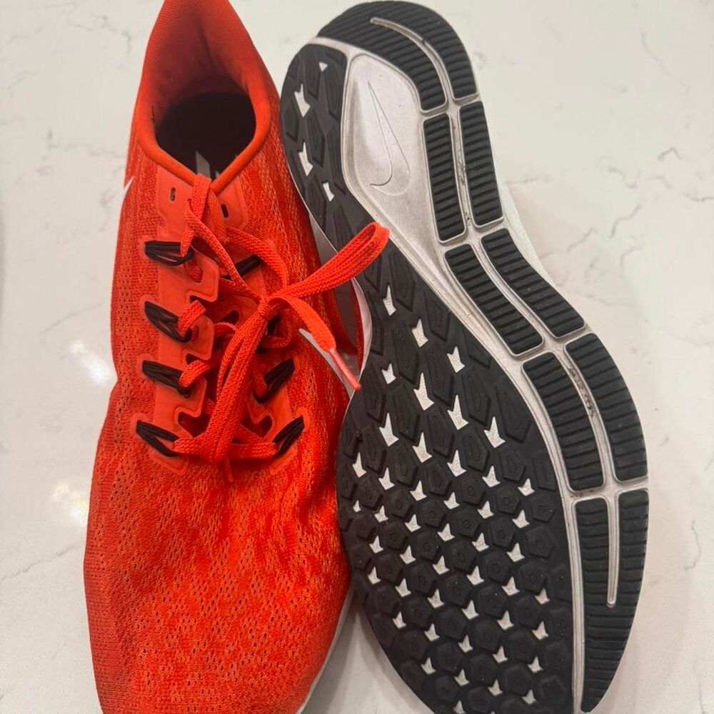 Nike Women's Orange and Red Trainers